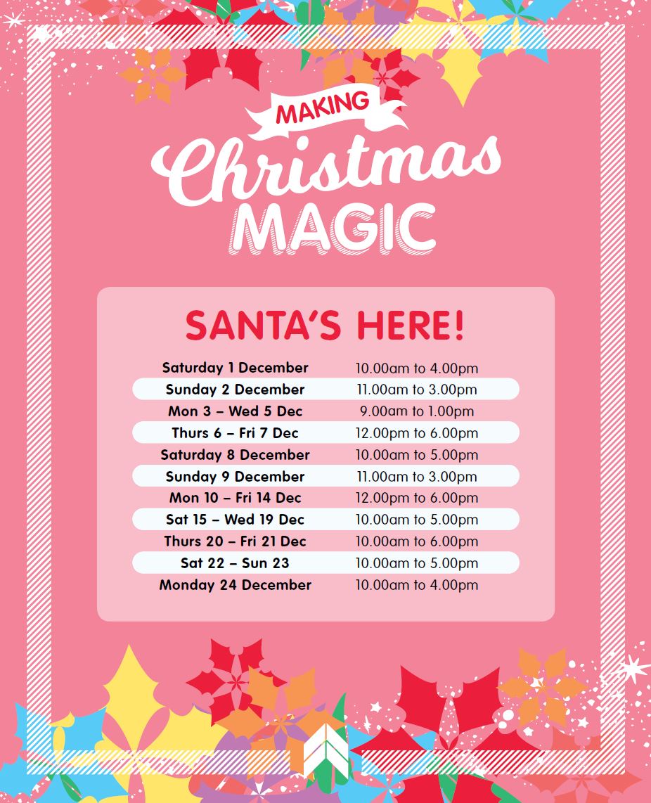 Lansell Santa Hours FInal v